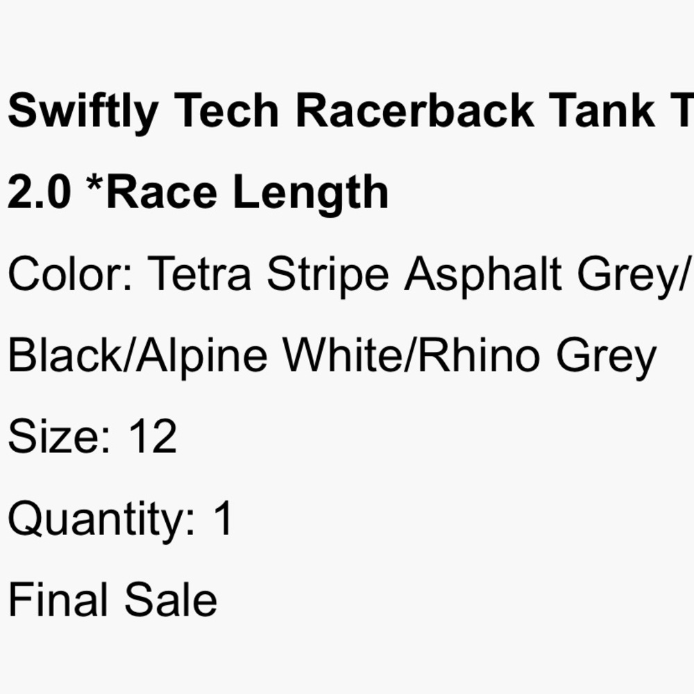 Lululemon Swiftly Racerback - Picture 2 of 2